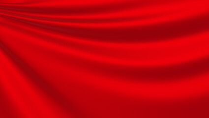 赤色のカーテンの背景