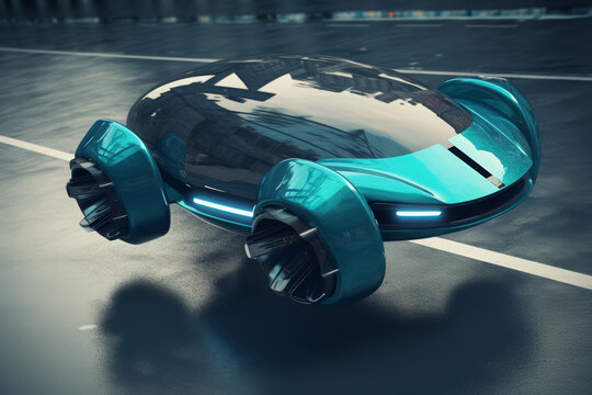 Futuristic Hover Cars
