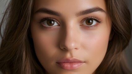 Fototapeta premium Close up portrait of a woman