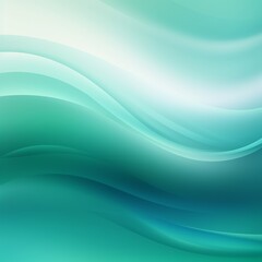 Obraz premium turquoise and white gradient background