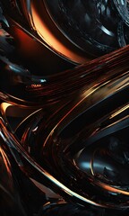 abstract background with glowing lines