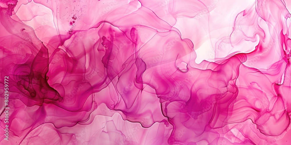 Poster detailed view of a pink and white painted artwork. ideal for art and design projects