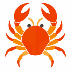 Crab vector art illustration (1)
