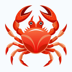 Crab vector art illustration (3)