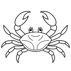 Crab vector art illustration (23)
