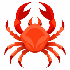 Crab vector art illustration (26)
