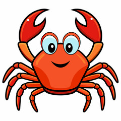 Crab vector art illustration (34)