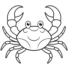Crab vector art illustration (36)