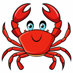 Crab vector art illustration (35)