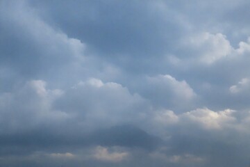 Obraz premium blue sky with clouds