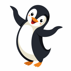 Penguin vector art illustration (10)