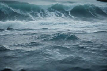 Fototapeta premium stormy sea wave