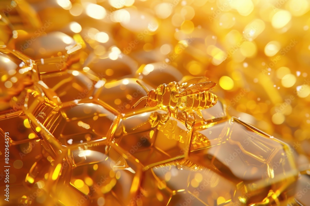 Poster a close-up view of a bunch of gold cubes. ideal for financial concepts