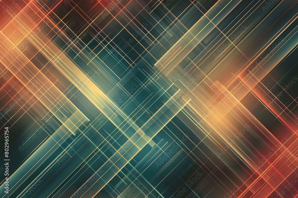 Poster Colorful abstract background with a diagonal pattern, suitable for various design projects