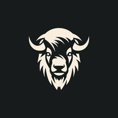 Bison head logo