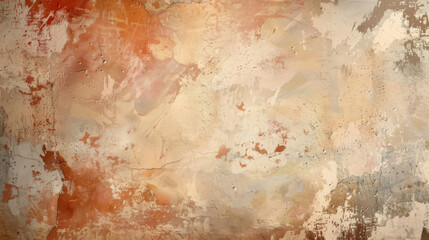 Obraz premium Warm-toned high-resolution photograph of a weathered grunge texture