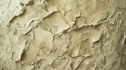 Detailed close-up of chipped and flaking paint on a textured wall