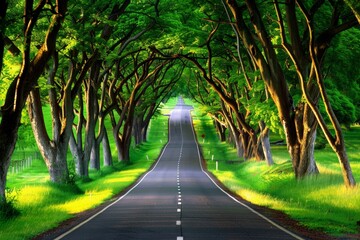 The road is long and winding, but it's the only way to get to where you're going.