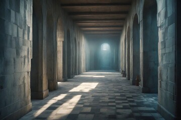 old abandoned corridor