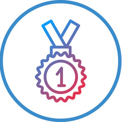 First Prize Icon Style