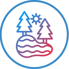 Lake Icon Style