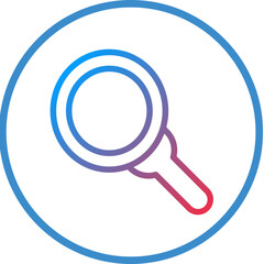 Magnifying Glass Icon Style