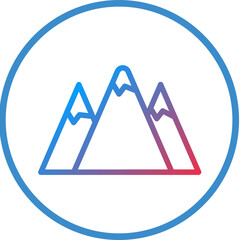 Mountain Icon Style