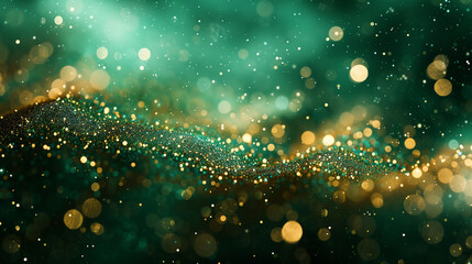 Abstract light bokeh background. Glitter sparkle.