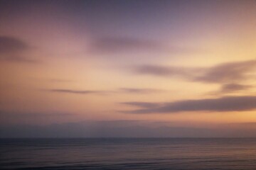 Obraz premium sunset over the sea