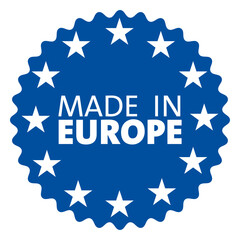 Made in the European Union icon. - 802977902