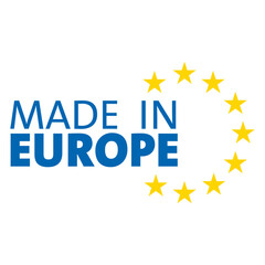 Made in the European Union icon. - 802977925