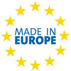 Made in the European Union icon. - 802977962