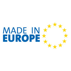 Made in the European Union icon. - 802977966