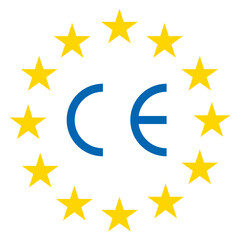 Made in the European Union icon. - 802977967