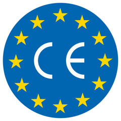 Made in the European Union icon. - 802977971
