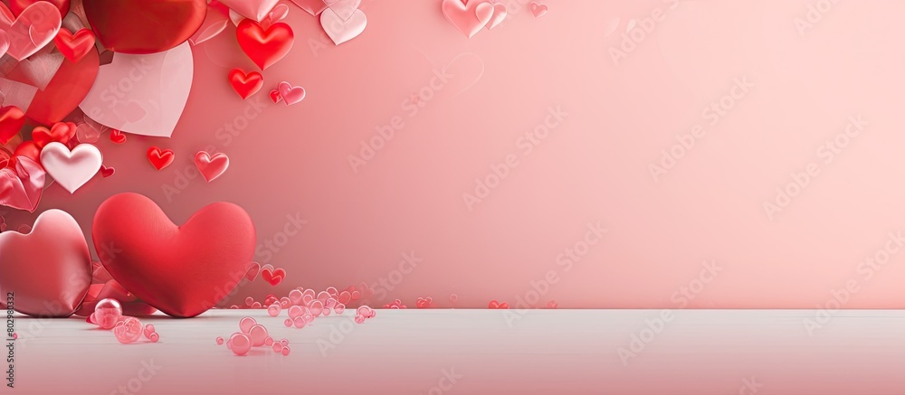 Poster a background image for valentine s day featuring copy space