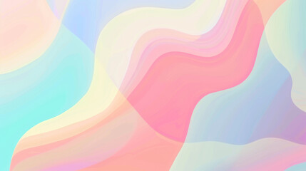 Abstract painting background n the form of waves in pastel colors.
