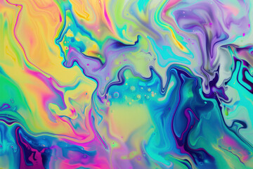 Abstract painting background. Liquid marbling paint background. Fluid painting abstract texture.
