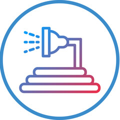 Garden Hose Icon Style