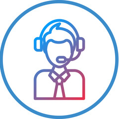 Customer Service Icon Style