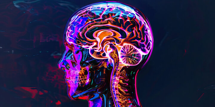 Non-Convulsive Status Epilepticus: The Altered Mental State and Seizure Activity - Visualize a person with a highlighted brain showing ongoing seizure activity without obvious convulsions