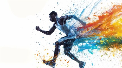 Energetic Runner: Dynamic Cardio Burst