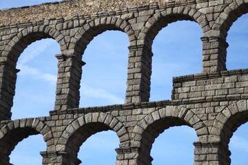 Fototapeta na wymiar Acueducto de Segovia