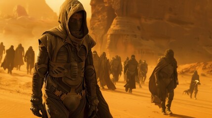 Epic Fremen Scene in the Dune Universe