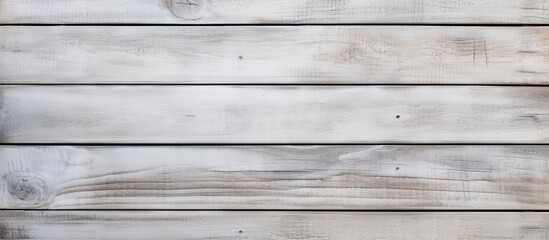 Naklejka premium A background featuring a white wood plank texture that provides ample space for adding images or text