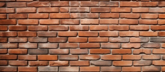 Fototapeta premium A brick texture in the background ideal for home or office design decoration with a copy space image