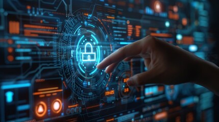 Secure computer networks against intrusions with hardened security measures, including credential management and digital protection programs.