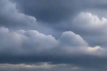 Obraz premium blue sky with clouds