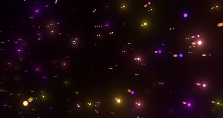 Naklejka premium A spiral of light and dark