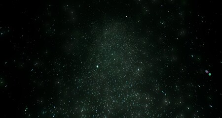 colorful light trails with motion blur effect, long time exposure.